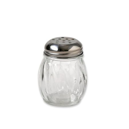 GEMCO Clear/Silver Glass/Stainless Steel Cheese Shaker 5 oz 5078568